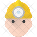 Miner Avatar Head Icon