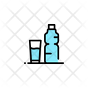 Mineral Water Water Bottle Glass Icon