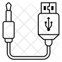 Mini Jack Cable Icon