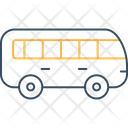 Minibus Transport Car Icon