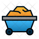 Mining Cart Material Mining Icon
