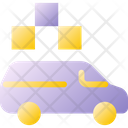 Minivan taxi  Icon