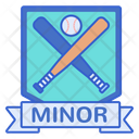 Minor League Baseball Badge Baseball Medal Icon