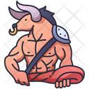 Minotaur Myth Monster Icon