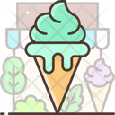 Mint Ice Cream Ice Cream Cone Ice Cream Icon
