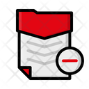 Minus file Icon