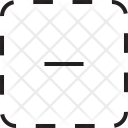Minus  sign square Icon