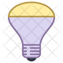 Mirrored Reflector Bulb Icon