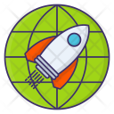 Mission Strategy World Icon
