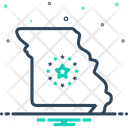 Missouri State Area Icon
