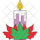 Mistletoe Christmas Plant Icon