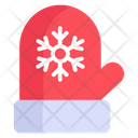 Mitten Glove Winter Icon