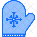 Mitten Mittens Winter Glove Icon