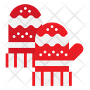 Mitten Fashion Gloves Icon