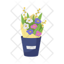 Mixed Flower Bouquet Icon
