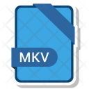 Mkv File Document Icon
