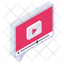 Video Message Media Message Video Mail Icon