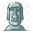 Moai easter island  Icon