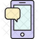 Mobile Chat Bubble Mobility Icon