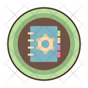 Application Manual Cogwheel Icon