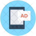 Mobile Advertising Publicity Icon