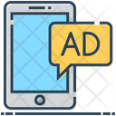 Mobile Advertisement Icon
