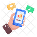 Mobile Advertising Icône