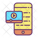 Mobile Advertising Video Icon