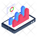 Online Analytics Digital Statistics Mobile Analytics Icon