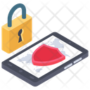 Mobile App Security  Icon