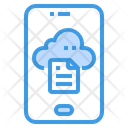 Cloud Computing Smartphone Cloud Icon