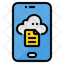 Cloud Computing Smartphone Cloud Icon
