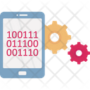 Mobile binary settings  Icon