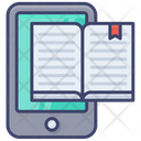 Mobile Book Ebook Phone Icon
