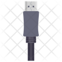 Mobile Cable Charging Cable Data Cable Icon