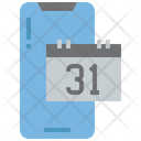 Mobile Calendar Icon