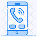 Mobile Call Smartphone Ringing Incoming Call Icon