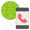 Mobile Call Network Call International Call Icon