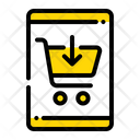 Mobile Cart Icon
