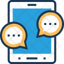 Mobile Chat Message Icon