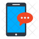 Mobile Chat Mobile Message Chat App Icon