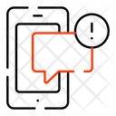 Mobile Chat Error Icon