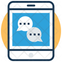 Mobile Chatting Icon