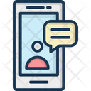 Mobile Massage Mobile Chatting Message Icon
