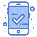 Mobile Check Check Verify Icon