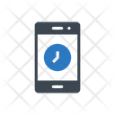 Mobile Time Clock Icon