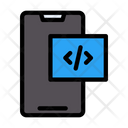 Coding Development Mobile Icon