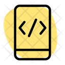 Mobile Coding Icon