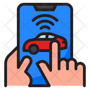 Mobile Control Car Icon