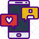 Mobile Conversation Emoji Mobile Communication Icon